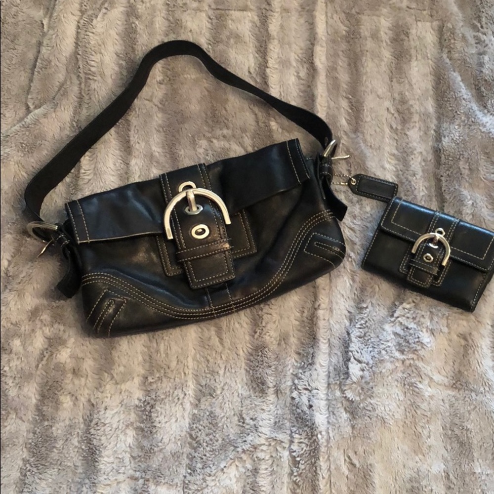 COACH purse and wallet
